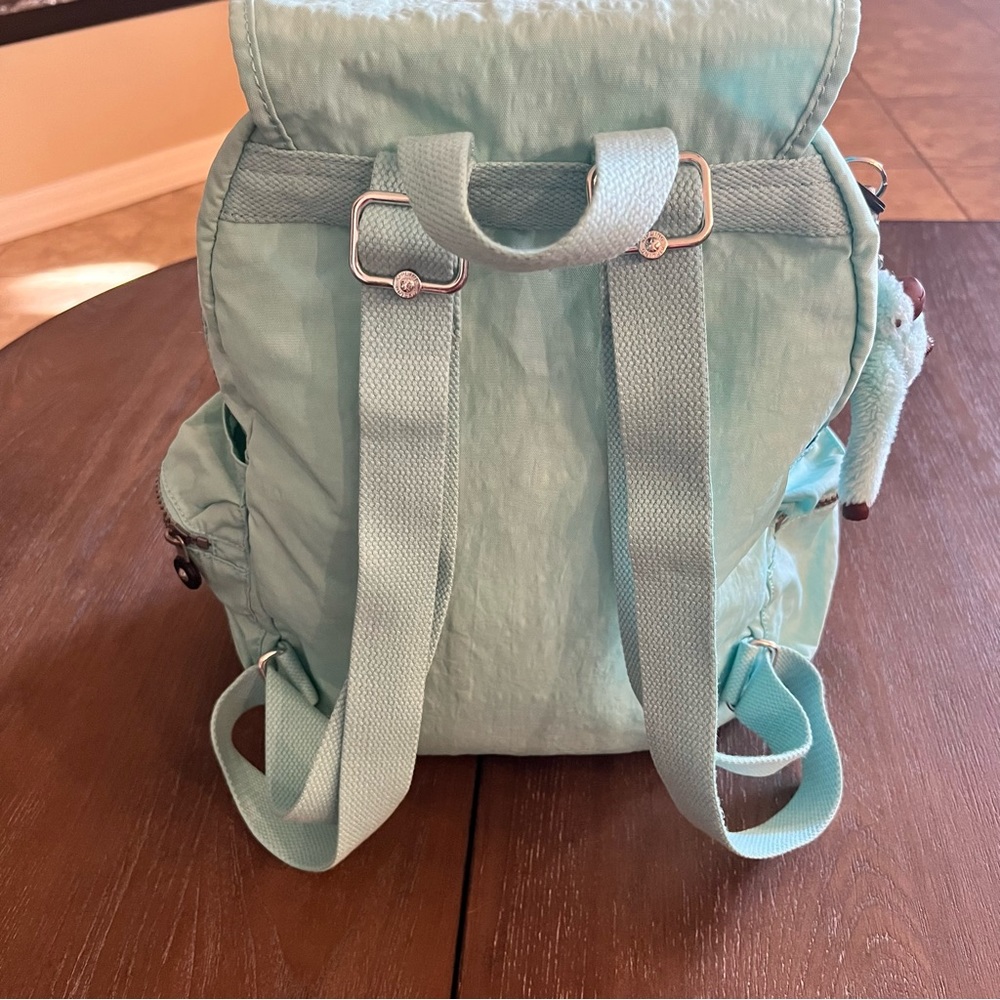 Kipling Ezra Backpack Teal - Picture 9 of 15